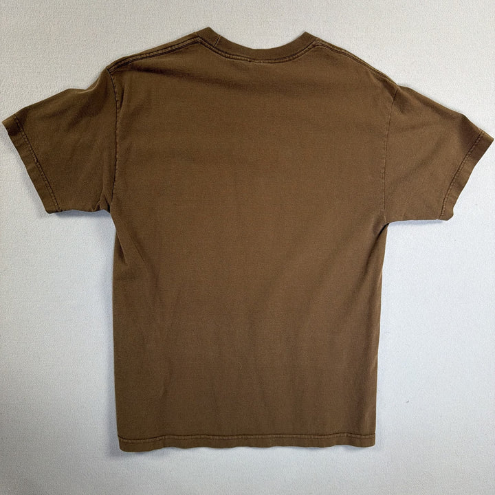 Vintage Arkansas Razorbacks Y2K Brown T Shirt Size Large