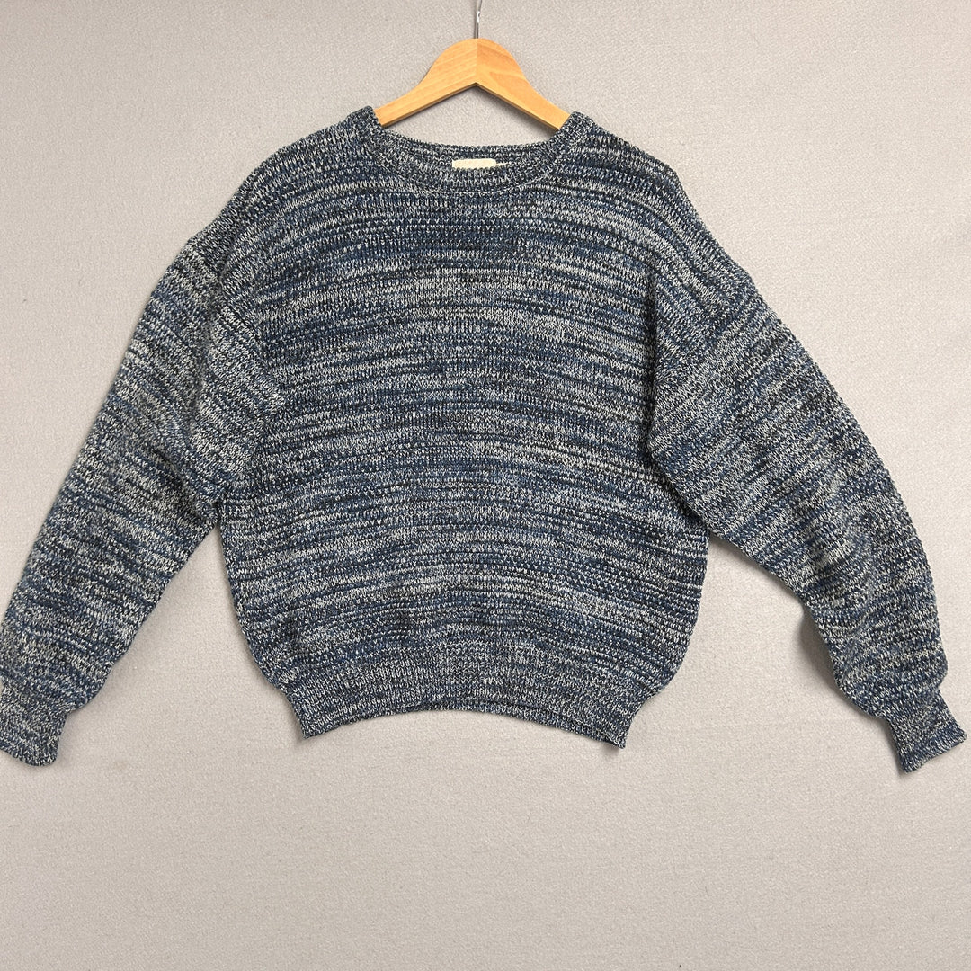Vintage Wrangler Blue Sweater Size Small
