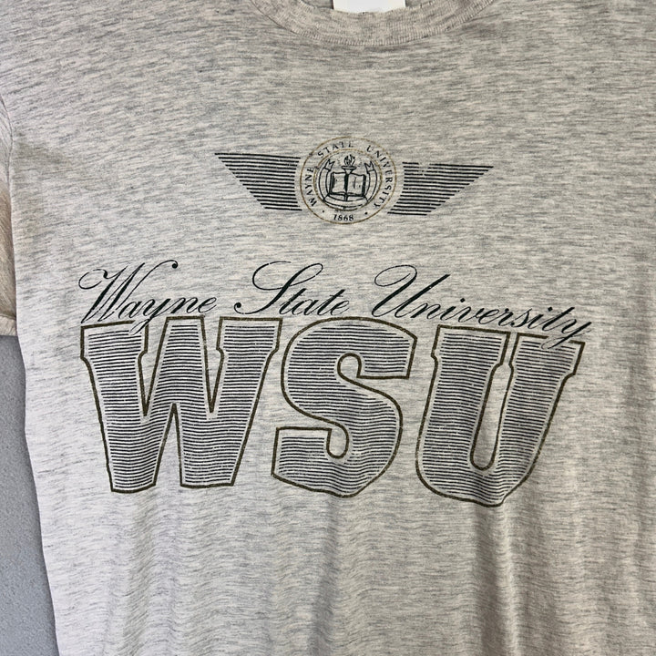 Vintage Wayne State University T Shirt Size Large