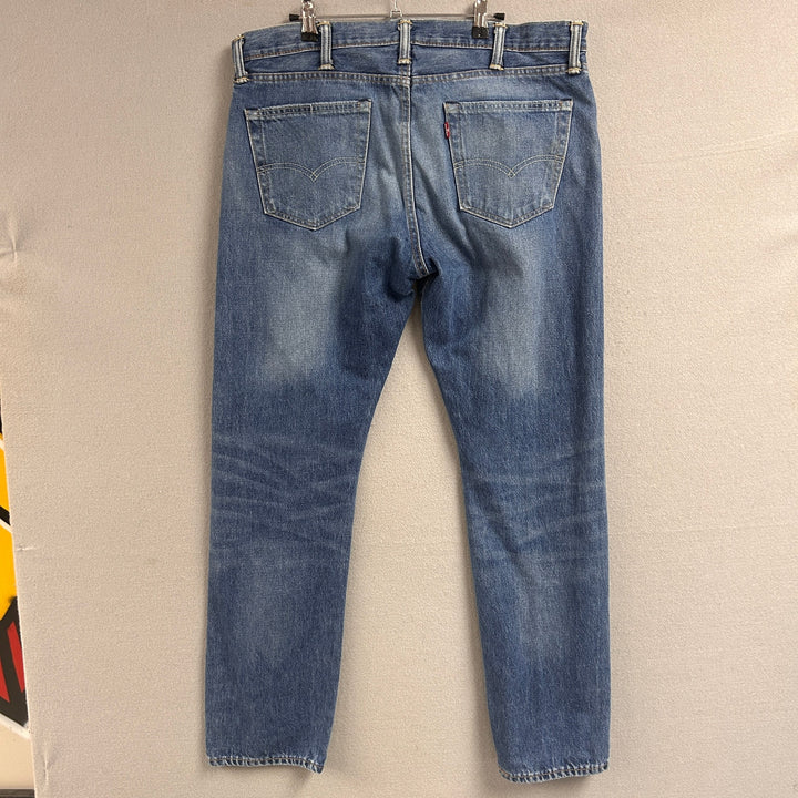 Levi's 511 Selvedge White Oak Cone Denim Jeans Size 38X32