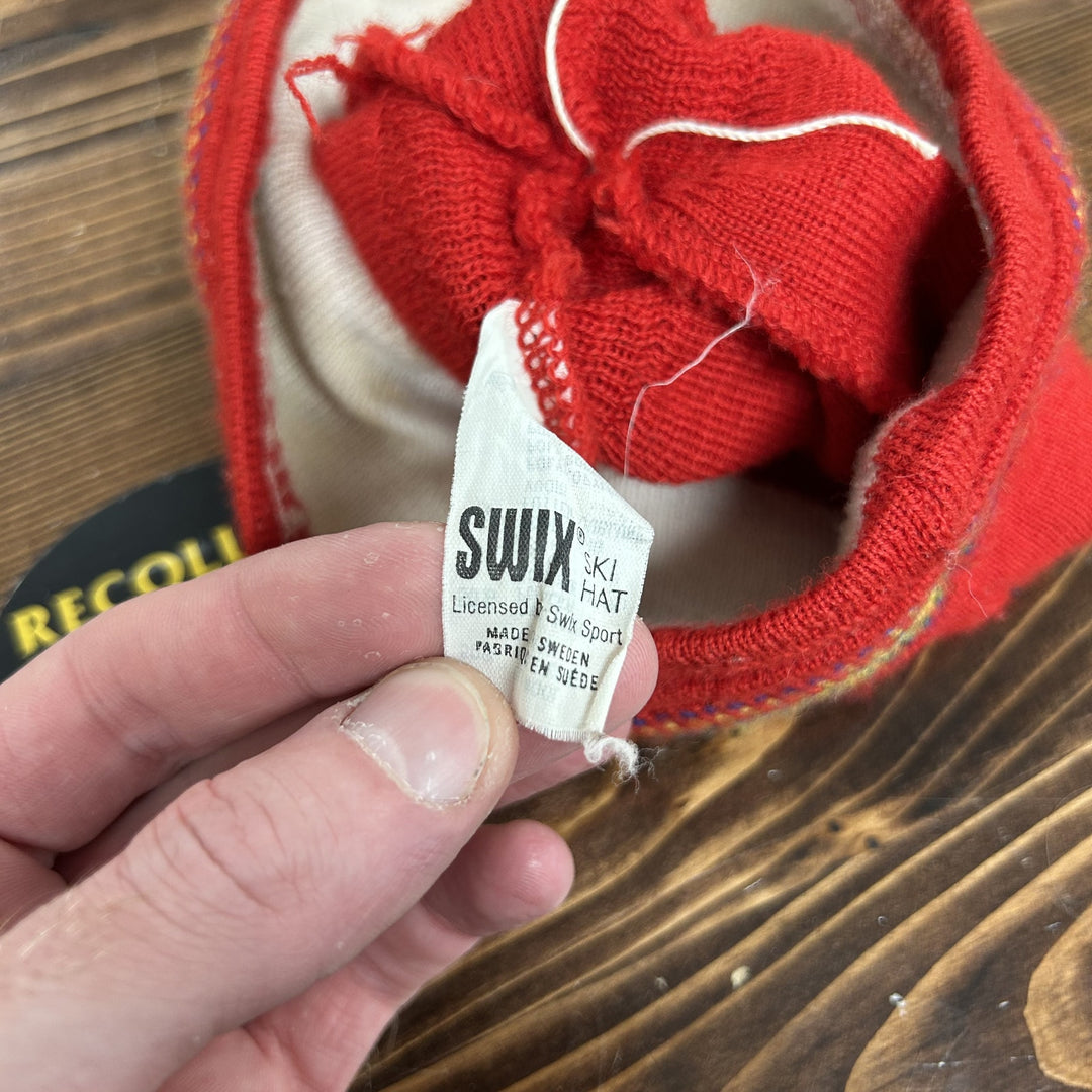 Swix Vintage Pom Beanie Hat 90s