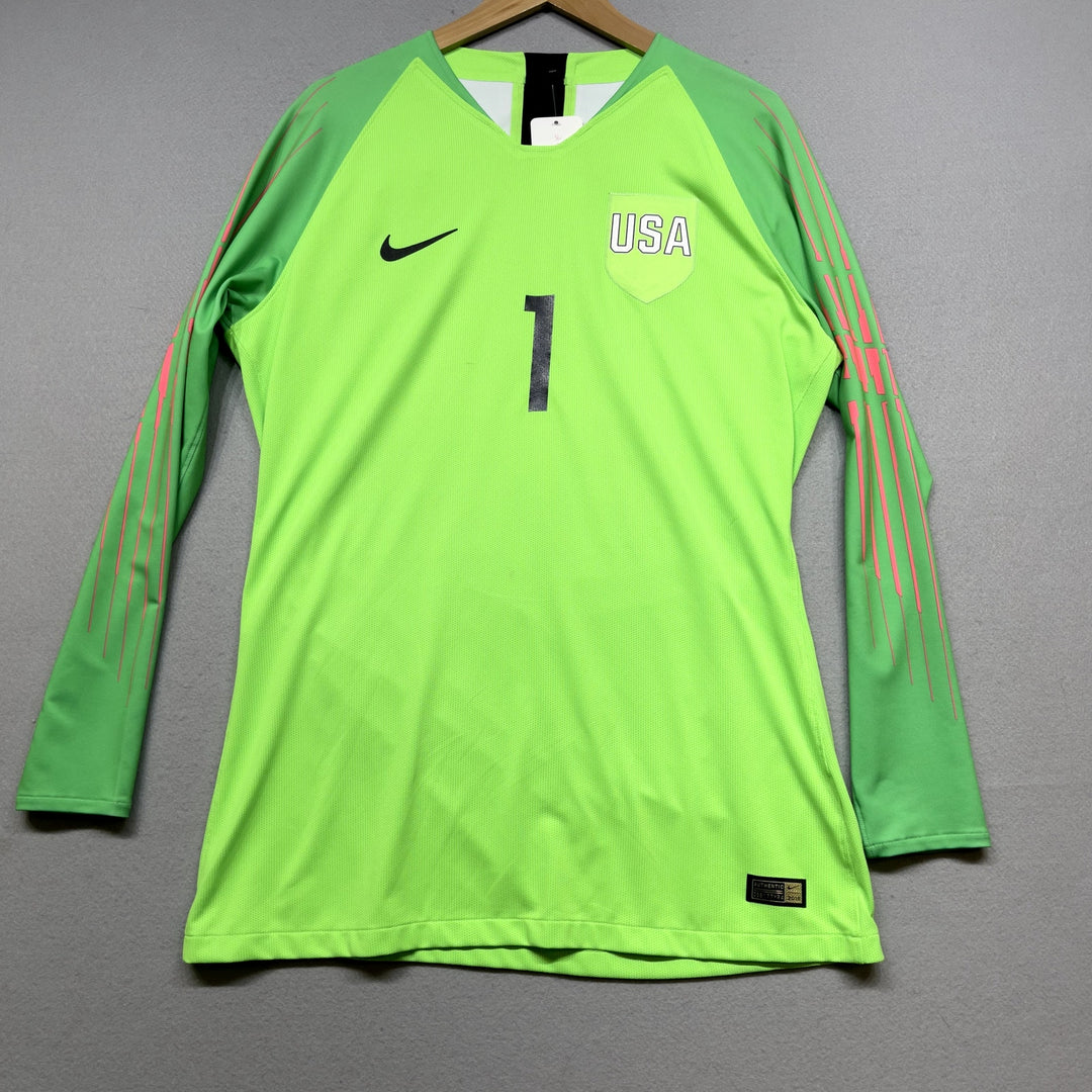 Nike Team USA Goalie Soccer Jersey Size Large