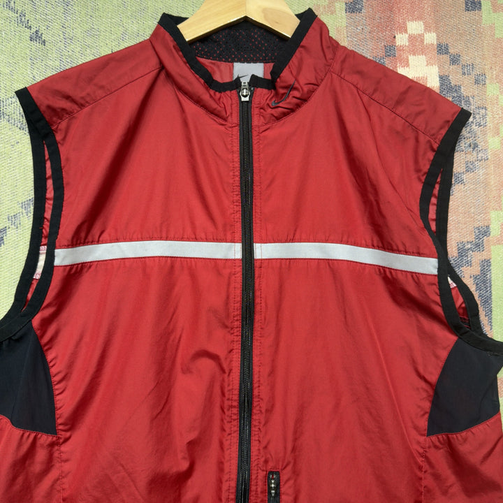 Nike Vintage Windbreaker Vest Size Large 2000s