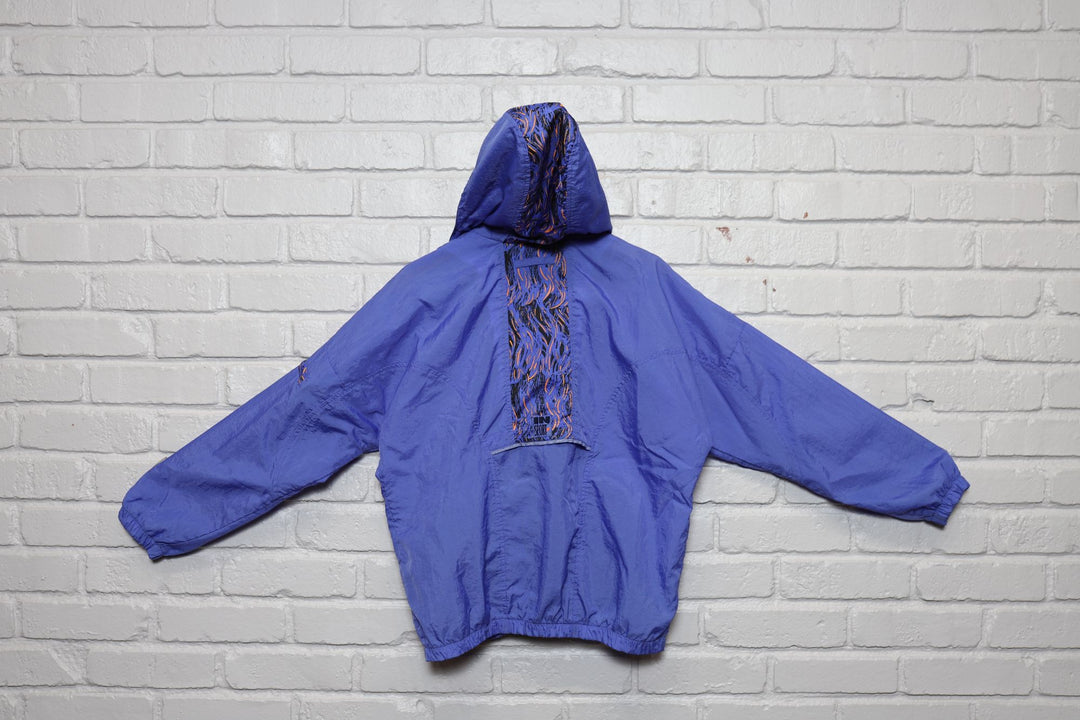 90s womens inspot windbreaker jacket size large