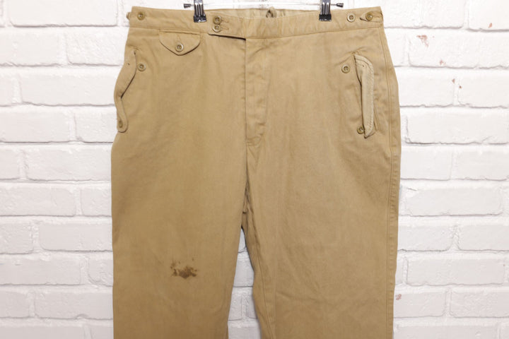 Polo Ralph Lauren Vintage Tan Hunting Pants 2000s 38/31