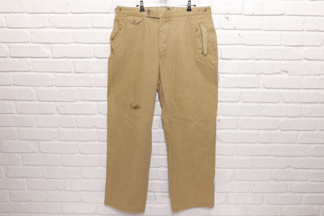 Polo Ralph Lauren Vintage Tan Hunting Pants 2000s 38/31