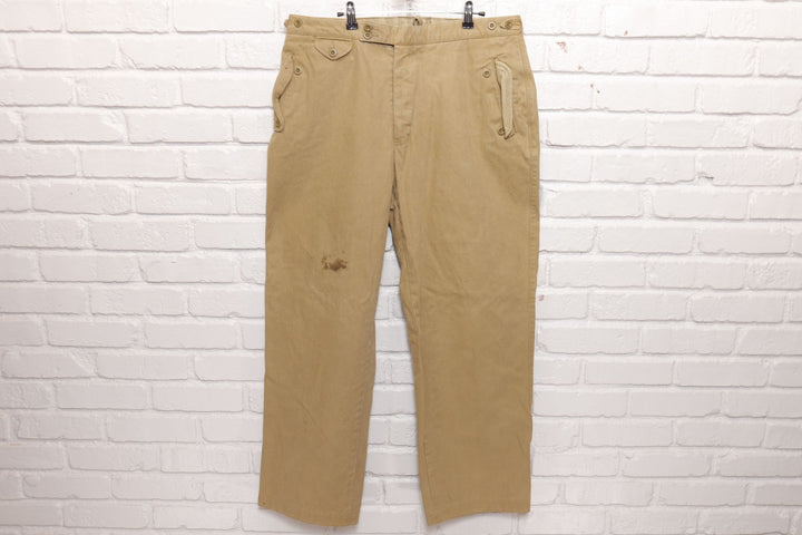Polo Ralph Lauren Vintage Tan Hunting Pants 2000s 38/31