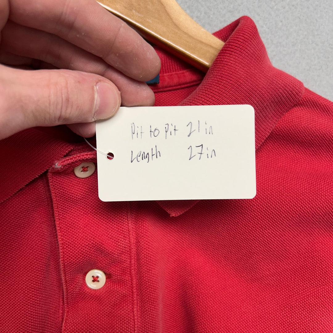Polo Ralph Lauren Red Polo Shirt Size Large