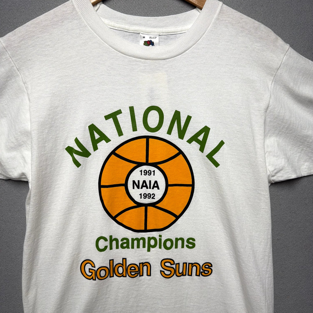 Vintage NAIA National Champions T Shirt Size Medium