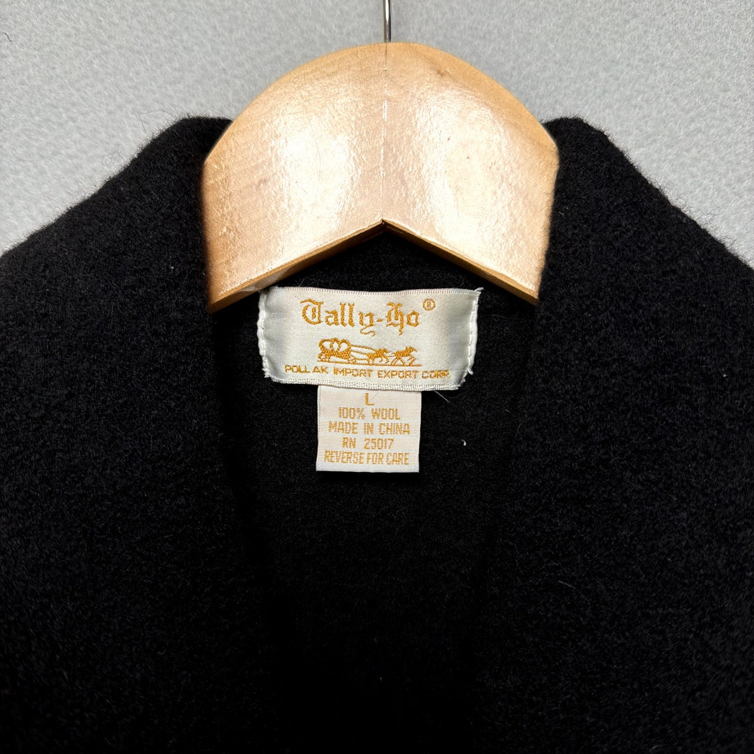 Vintage Tally Ho Wool Vest Size Large