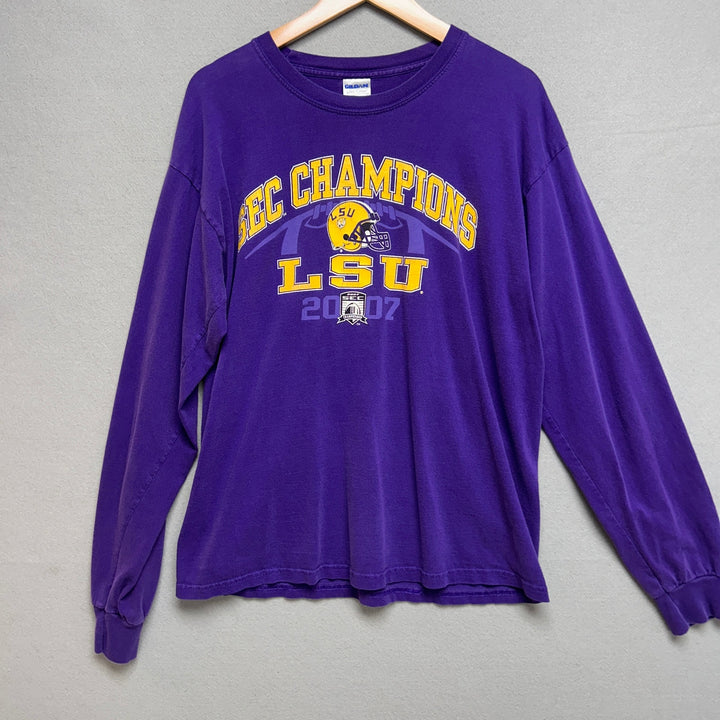 Vintage LSU SEC Champions T Shirt Size Large