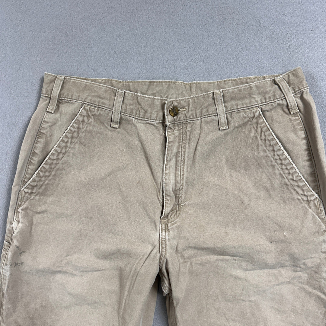 Carhartt Khaki Work Pants Size 36
