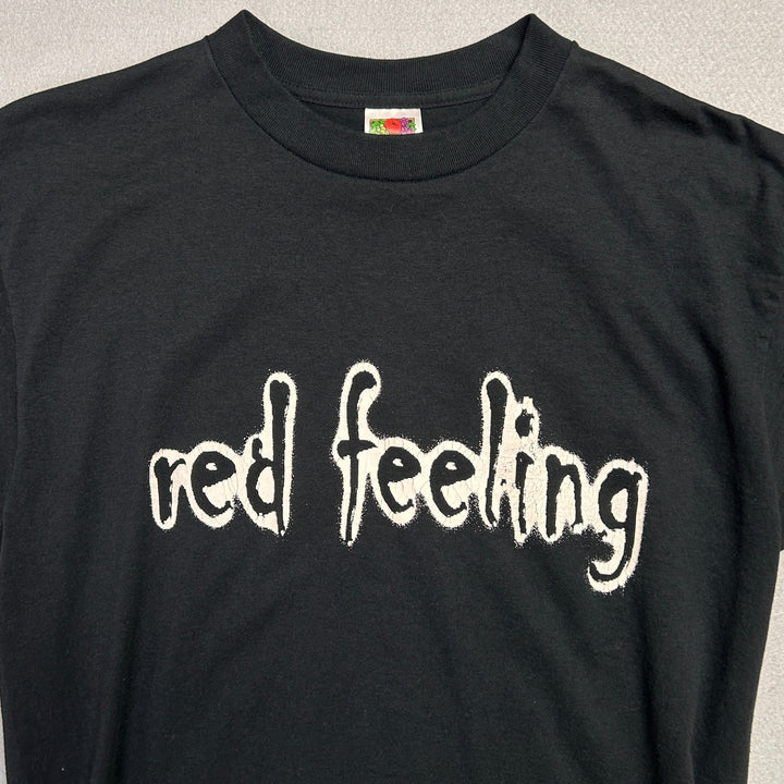 Vintage Red Feeling T Shirt Size Large
