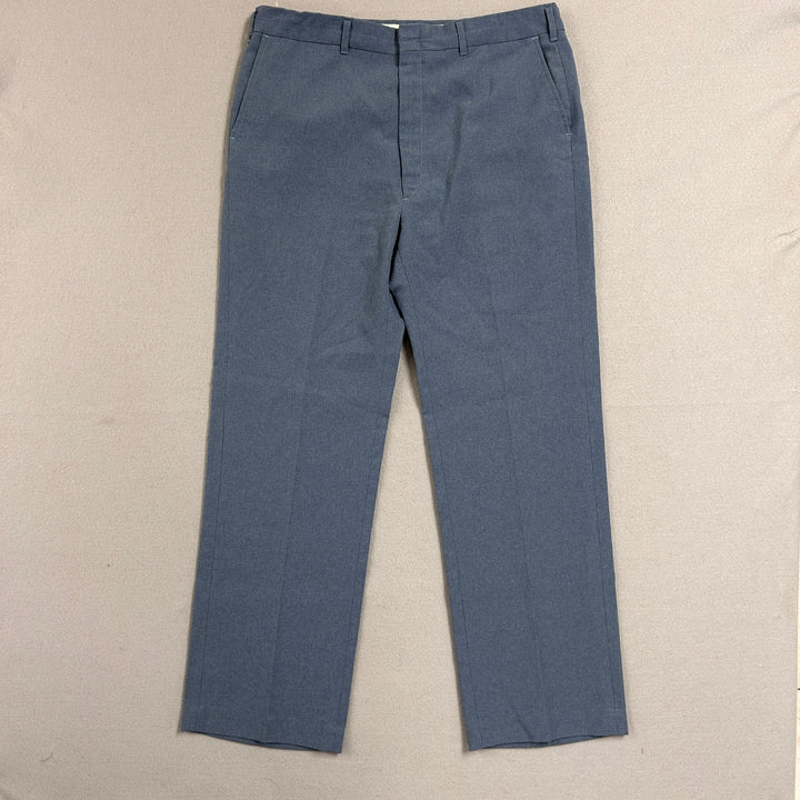 Vintage Haggar Polyester Gray Pants Size 36