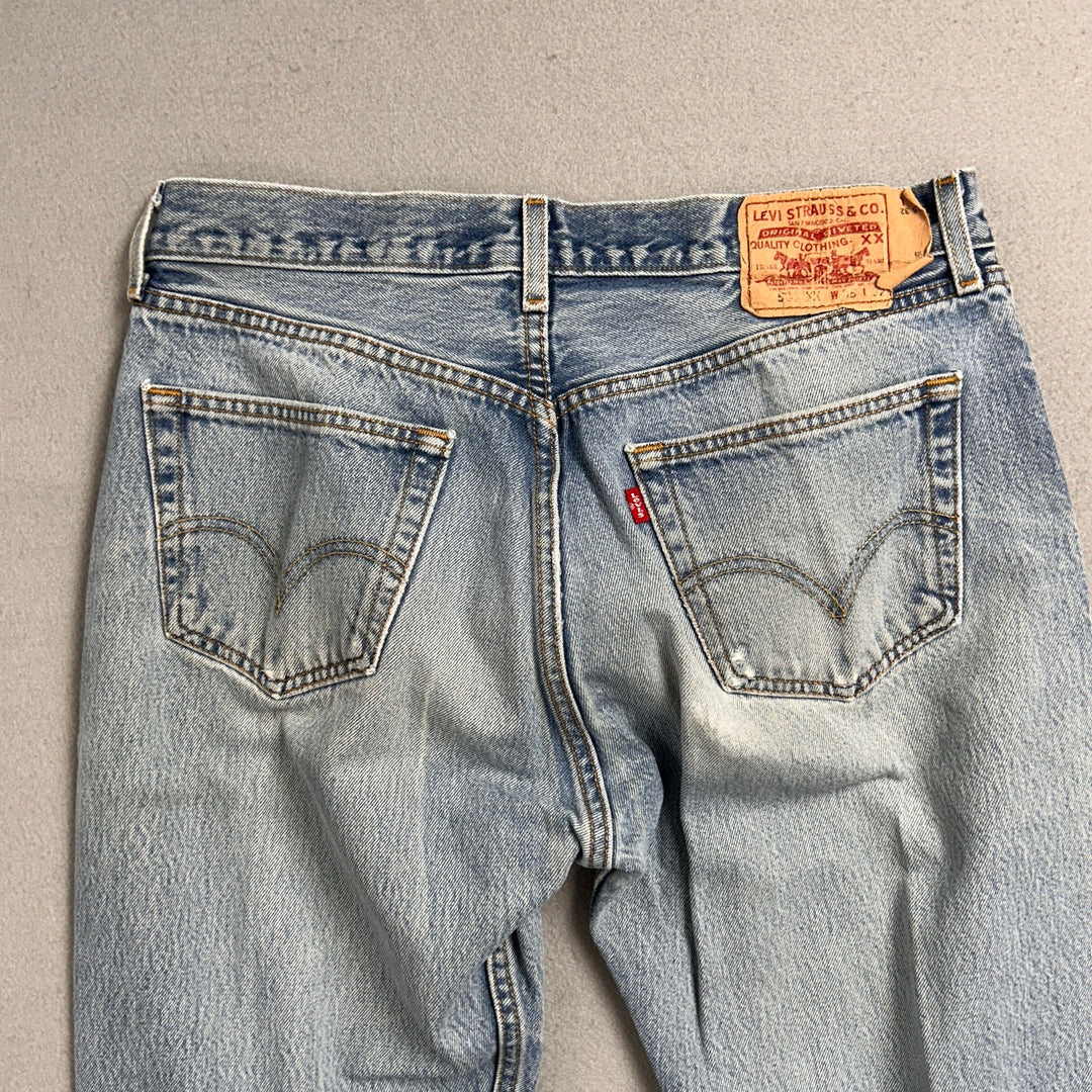Vintage Levi's 501xx Light Blue Jeans Made in USA Men's 32x30