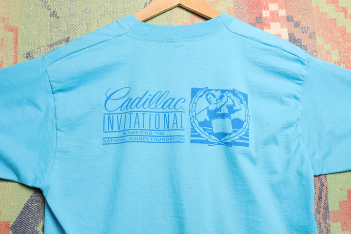 Cadillac Invitational Golf Vintage T Shirt Large 90s