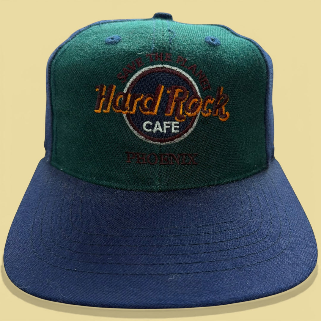 Vintage Hard Rock Cafe Phoenix 90s Snapback Hat
