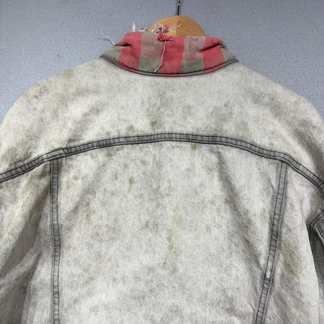 Vintage Levi's Flannel Lined Denim Jacket Size Large