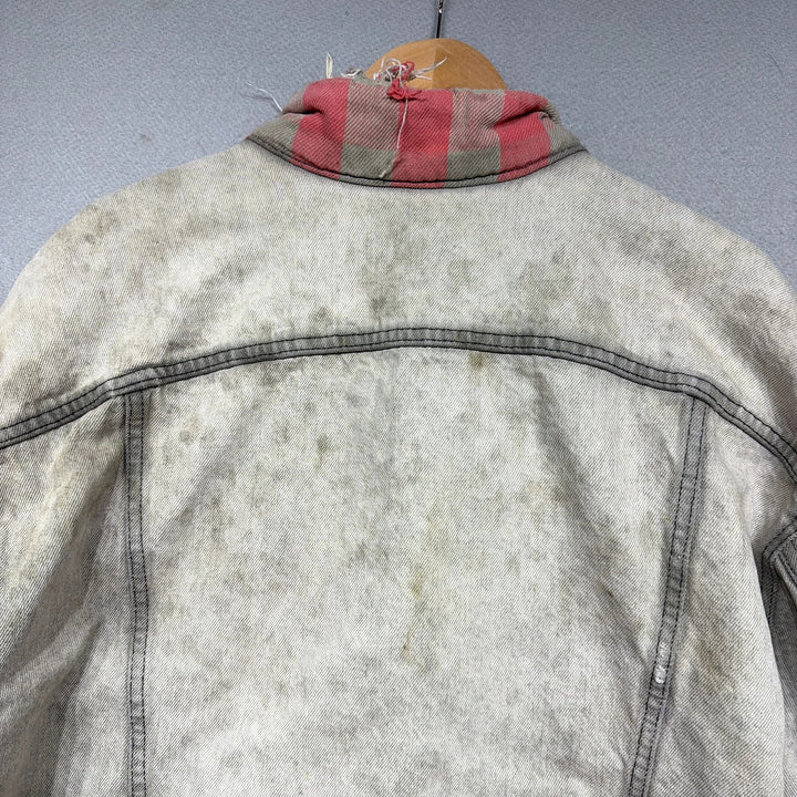 Vintage Levi's Flannel Lined Denim Jacket Size Large