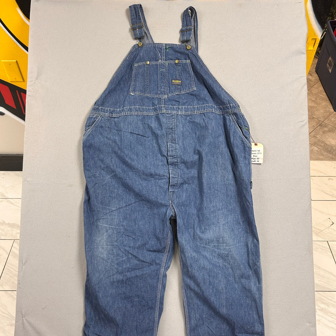 Vintage Osh Kosh B'gosh Union Made Overalls Size 58