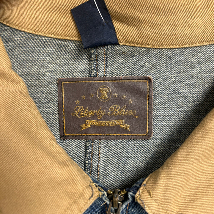 Vintage Liberty Blues Y2K Denim Jacket Size 7XL
