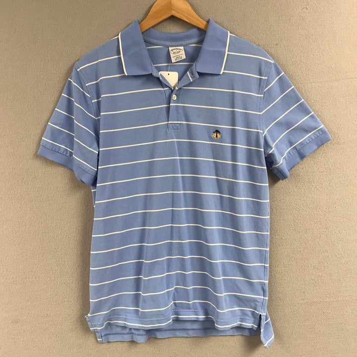 Brooks Brothers Striped Polo Shirt Size Large