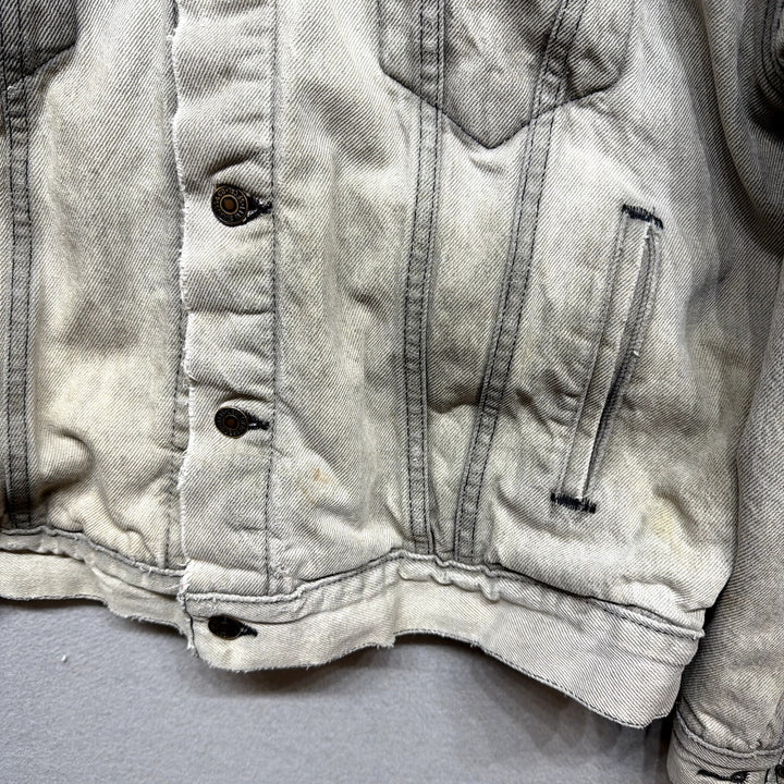 Vintage Levi's Flannel Lined Denim Jacket Size Large