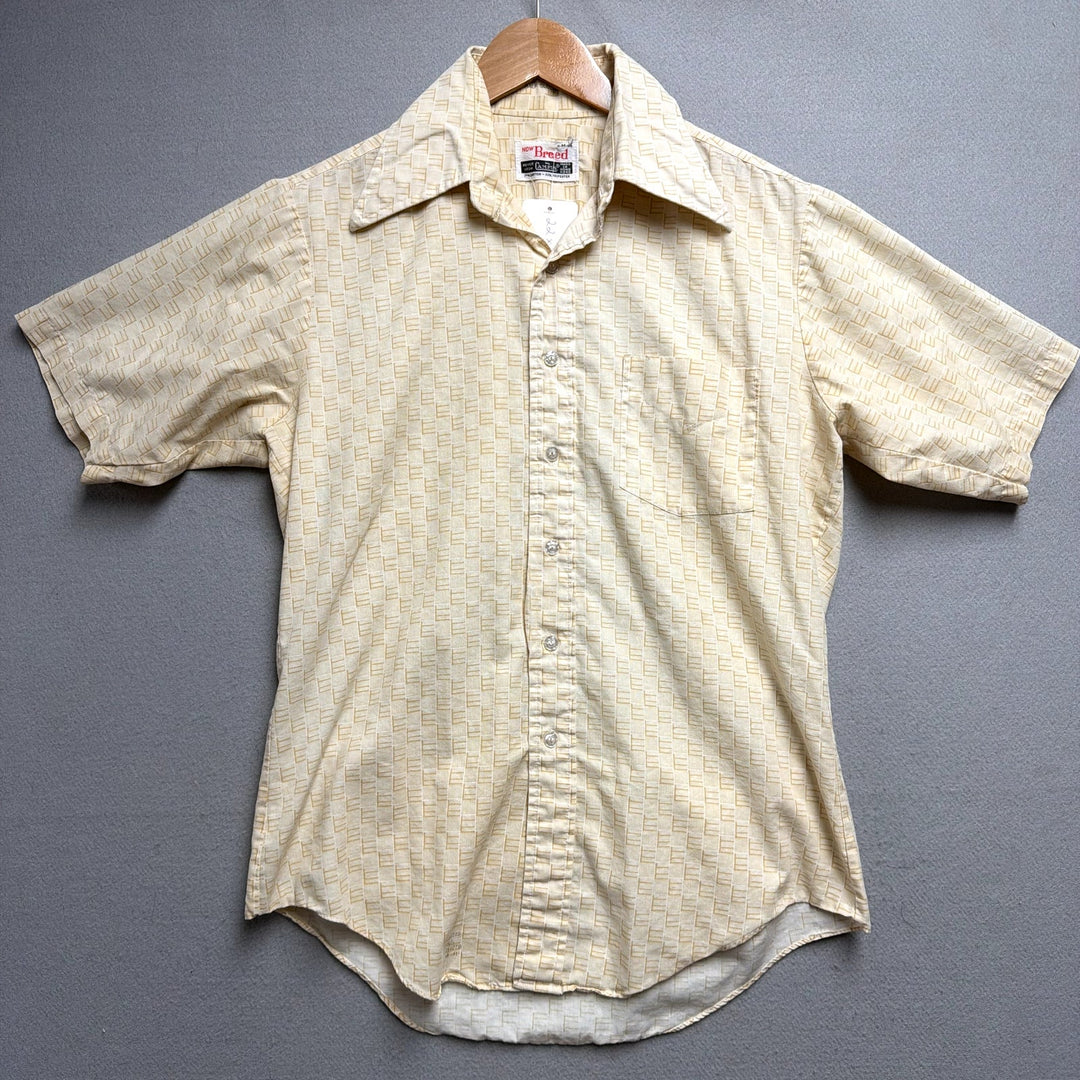Vintage Now Breed By Campus Button Down Shirt Size Medium