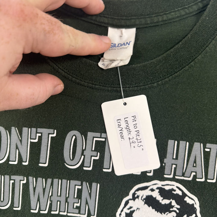 Vintage I Hate the Dallas Cowboys T Shirt Size XL
