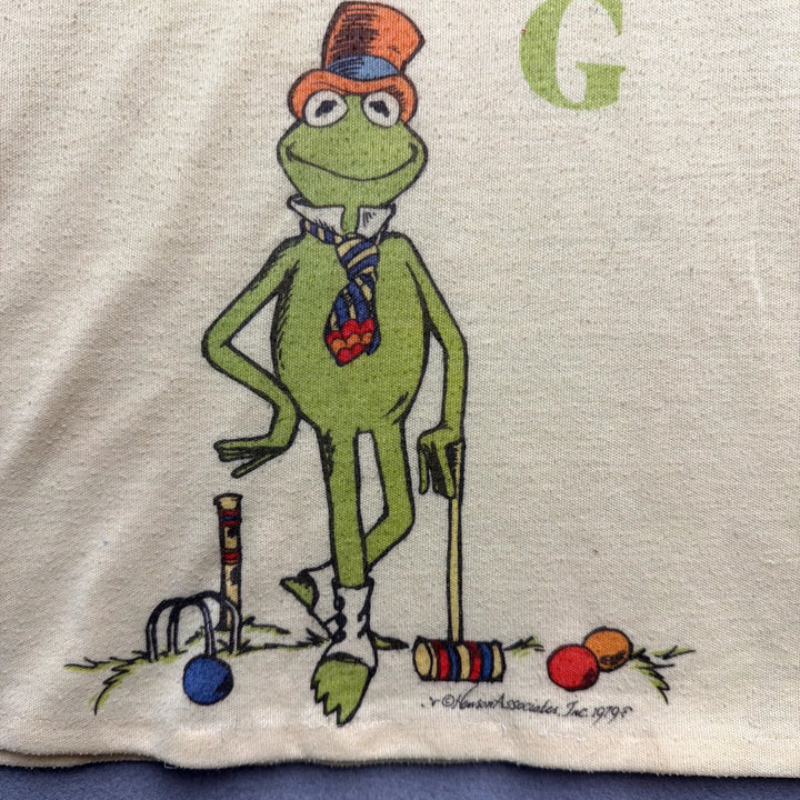 Vintage Kermit The Frog Kids Nightgown 1979 Size Small