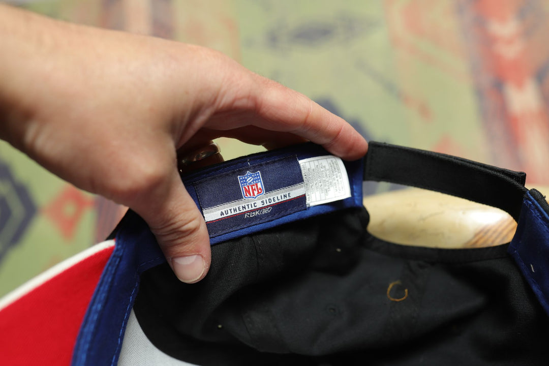 Patriots Super Bowl XLII Vintage Reebok Strap Back Hat 2000s