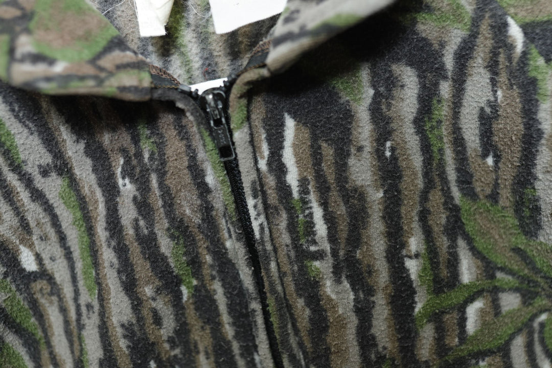 Sports Afield Vintage Camo Fleece Jacket 90s Large