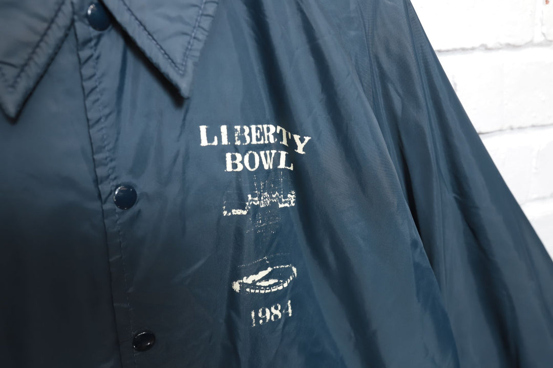 1984 Vintage Liberty Bowl Coaches Jacket Size Large