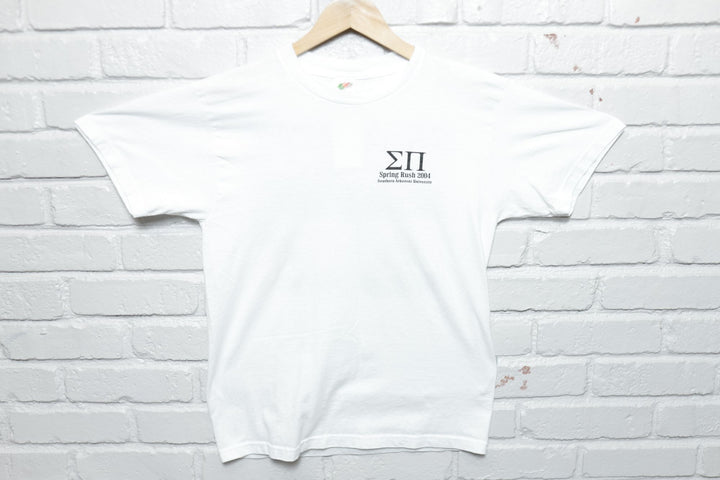 Rush Sigma Pi Vintage Be a Dick T Shirt 2000s Medium