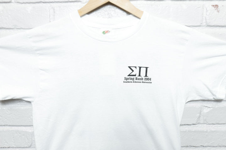 Rush Sigma Pi Vintage Be a Dick T Shirt 2000s Medium
