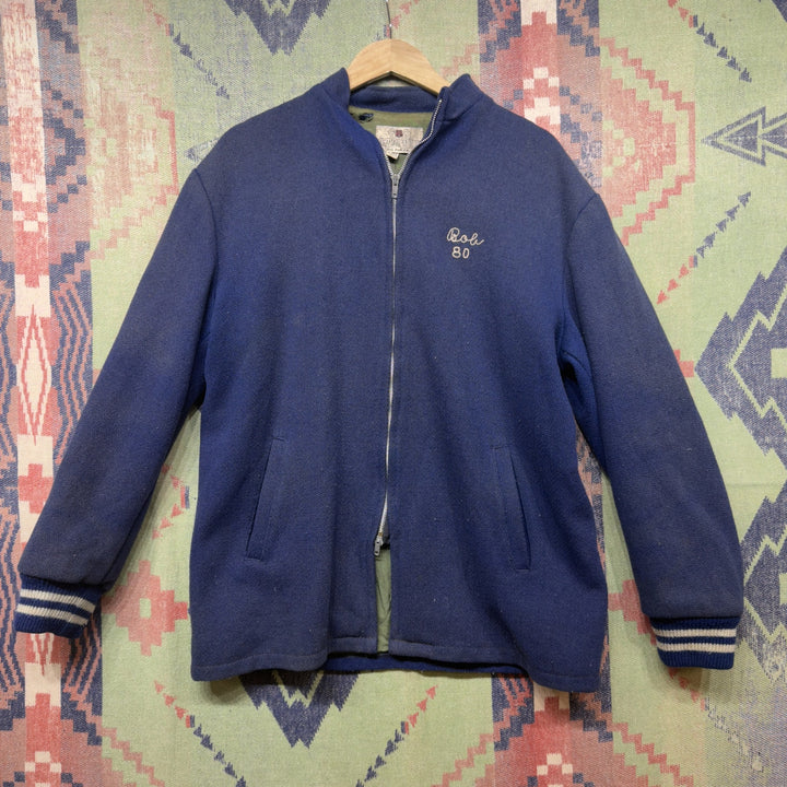 ACV Eagles Band Vintage Varsity Letterman Jacket Medium 60s