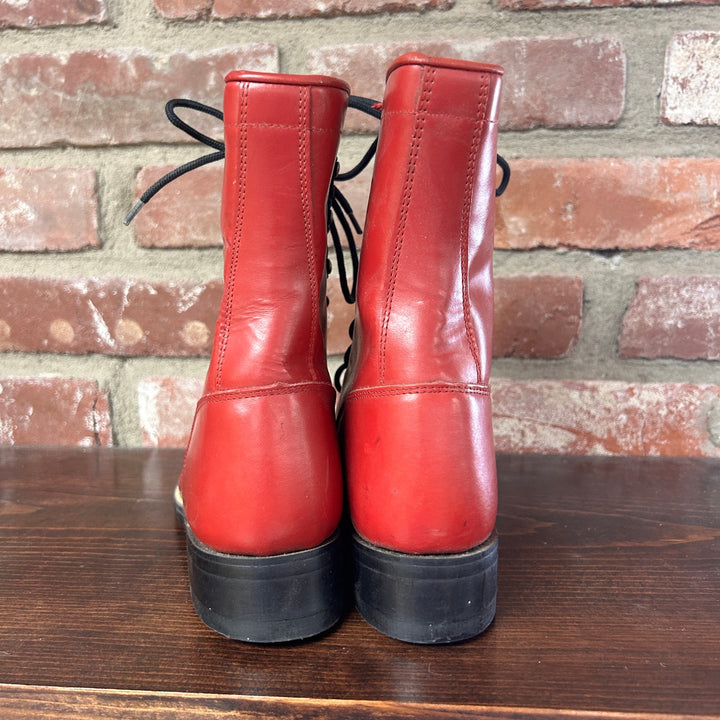 Vintage Justin Diamond J Kiltie Roper Boots Size 5B