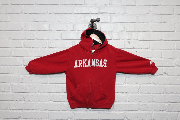 2000s kids size university of arkansas razorbacks hoodie size small