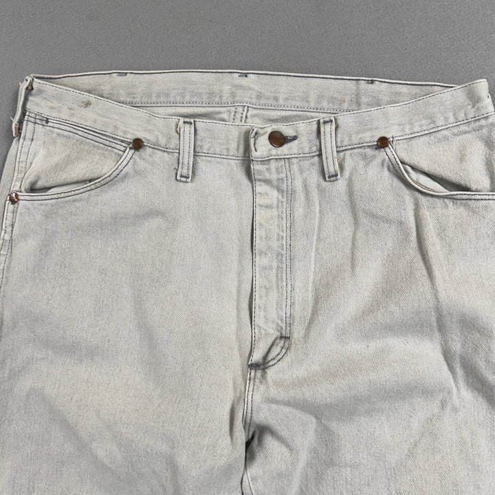 Vintage Wrangler Made in USA 13MWZ Gray Jeans Size 36