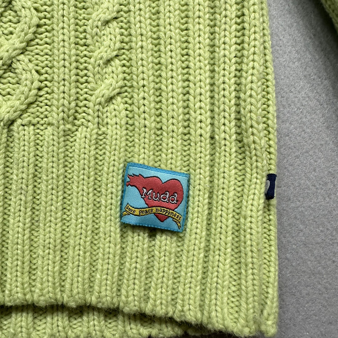 Vintage Mudd Green Sweater Size Small