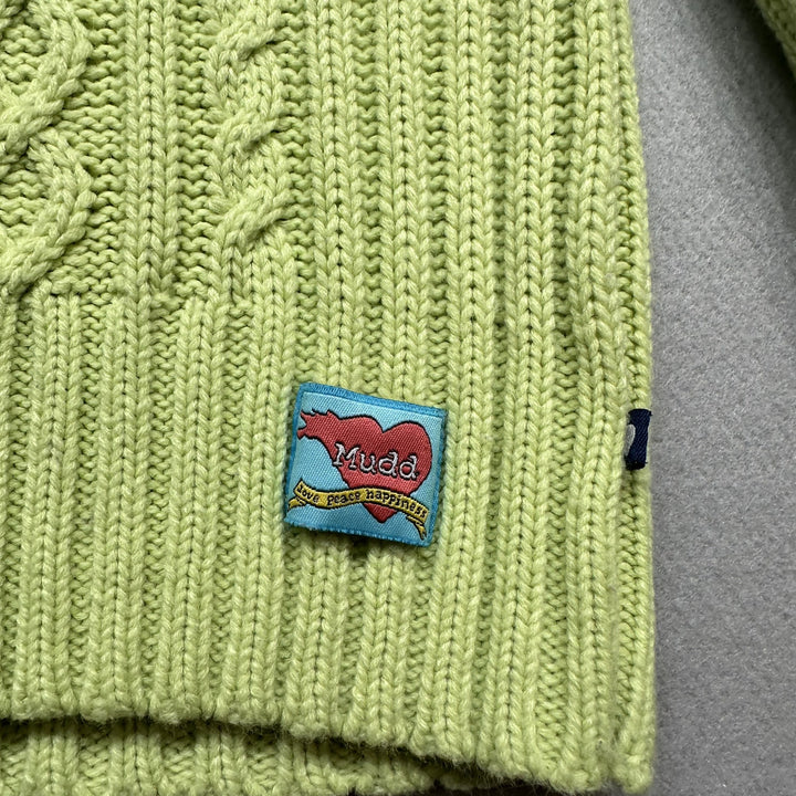Vintage Mudd Green Sweater Size Small