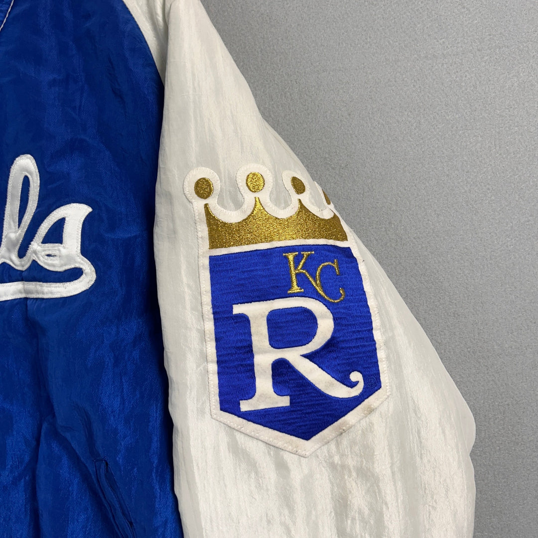 Vintage Kansas City Royals Starter Puffer Jacket Size XL