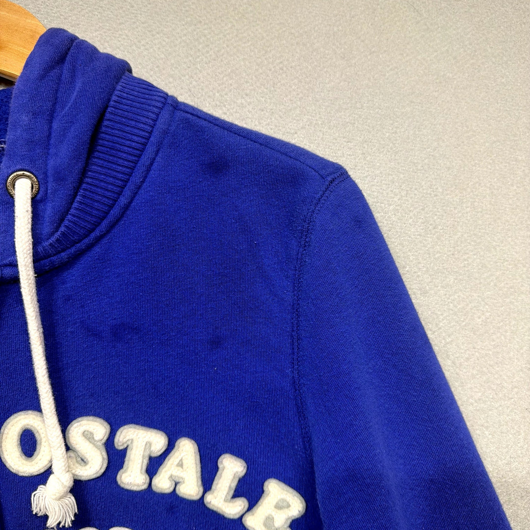 Aeropostale Blue Zip Up Hoodie Size Medium