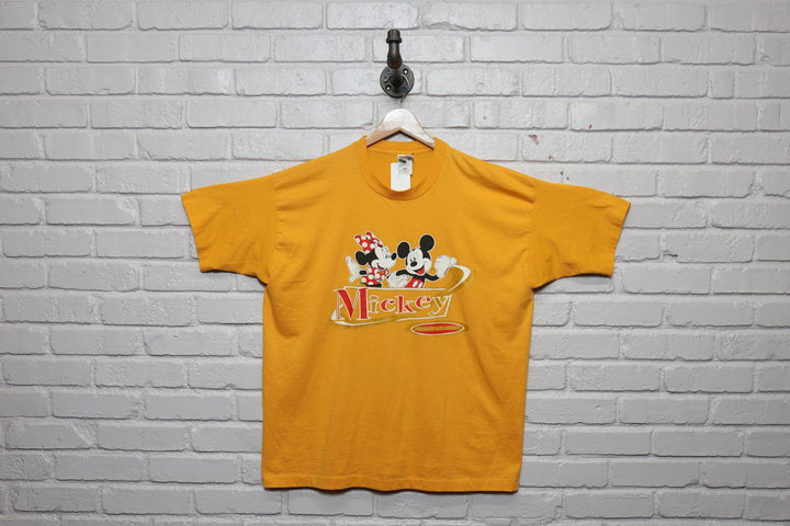 90s bootleg mickey and minnie tee size xxl