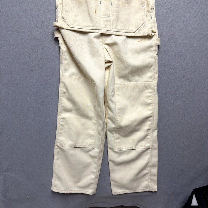 Vintage Sears Toughskins Union Made Painters Overalls Size 34