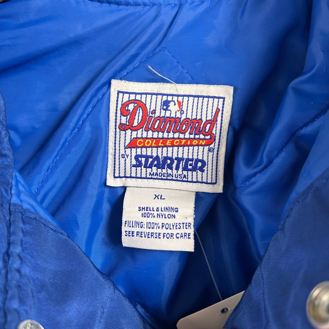 Vintage Kansas City Royals Starter Puffer Jacket Size XL