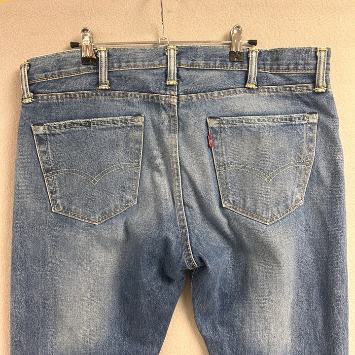 Levi's 511 Selvedge White Oak Cone Denim Jeans Size 38X32