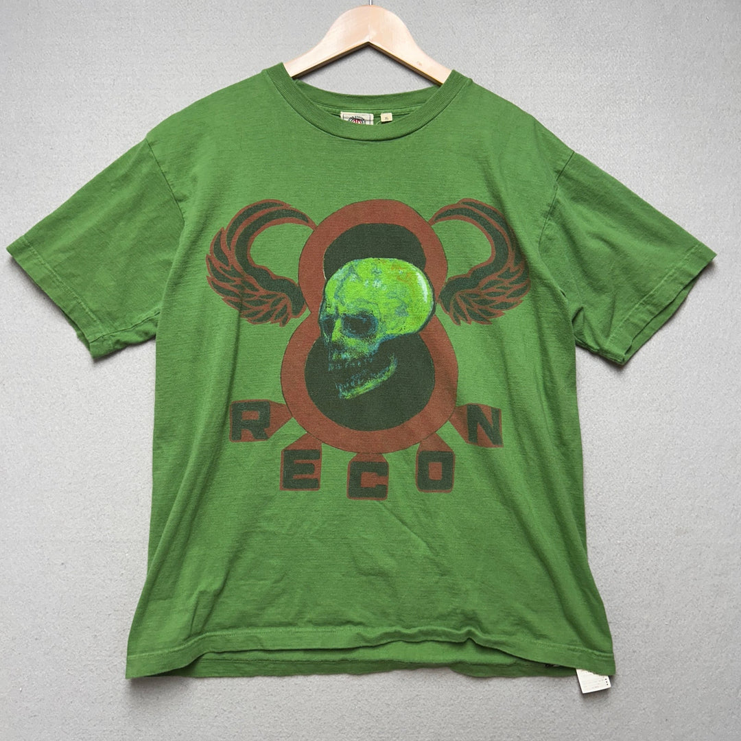 Vintage Avirex Recon Skull T Shirt Size XL
