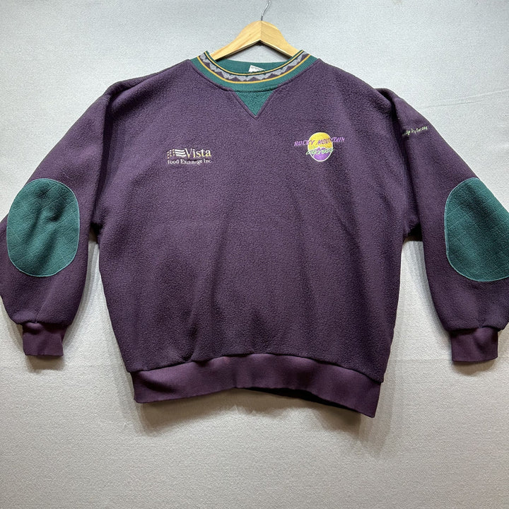 Vintage Rocky Mountain Express Drag Racing Sweatshirt Size XL