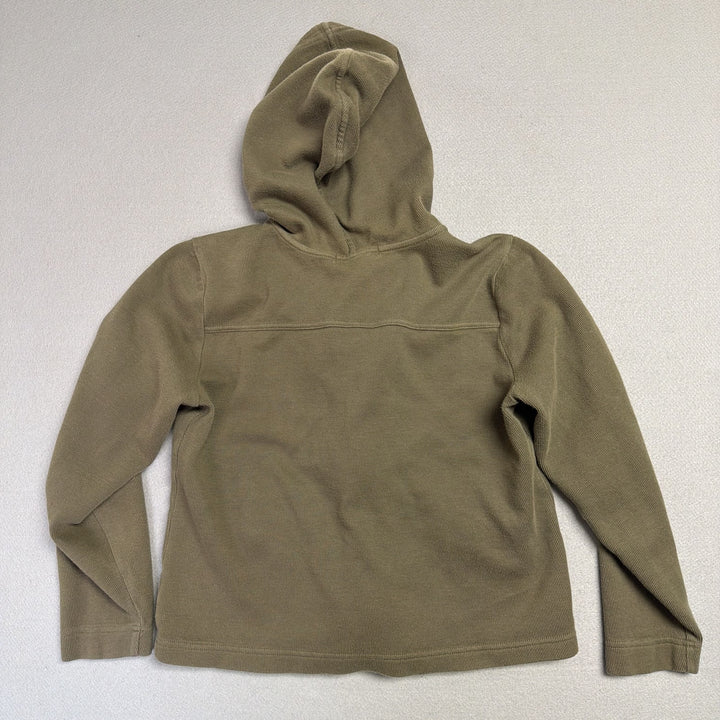 Vintage Lauren Ralph Lauren Olive Green Hoodie Size Petite Medium